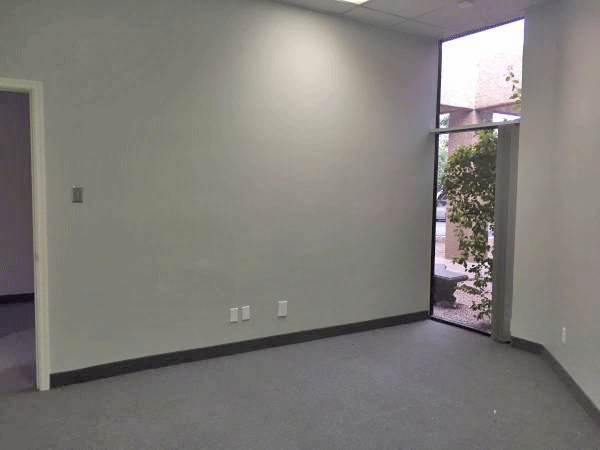 sixth street commerce center office interior window - tempe, az